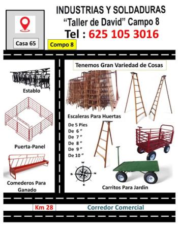Industrias y Soldaduras, Taller de David | 625 105 3016